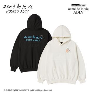 Áo Hoodie ADLV x Hoshi Tiger Sketch Dáng Oversized Màu Kem/Đen - Hàng chính hãng
