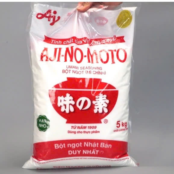 Bột Ngọt / Mì Chính  Ajinomoto Nguyên Liệu Nấu Ăn Túi  5kg Cánh Lớn