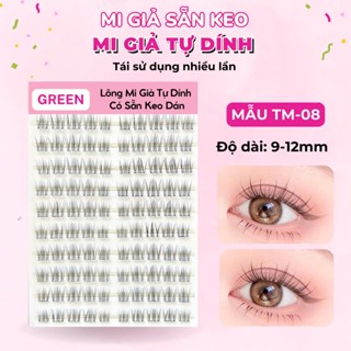 Mi Giả Có Keo Sẵn Không Dùng Keo Dán Tái Sử Dụng Được (Tặng 1 set keo nhíp cho 1 đơn hàng)