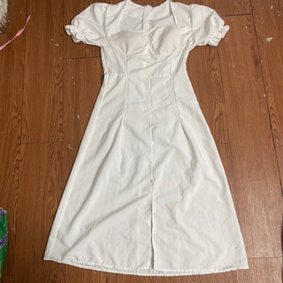 pass đầm trắng tiểu thư ulzzang freesize