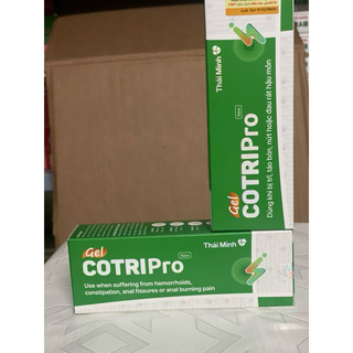 Kem Bôi Trĩ COTRIPRO GEL [Tuýp 25g] - [Cotri pro gel, cotriro gel, cotriprogel]