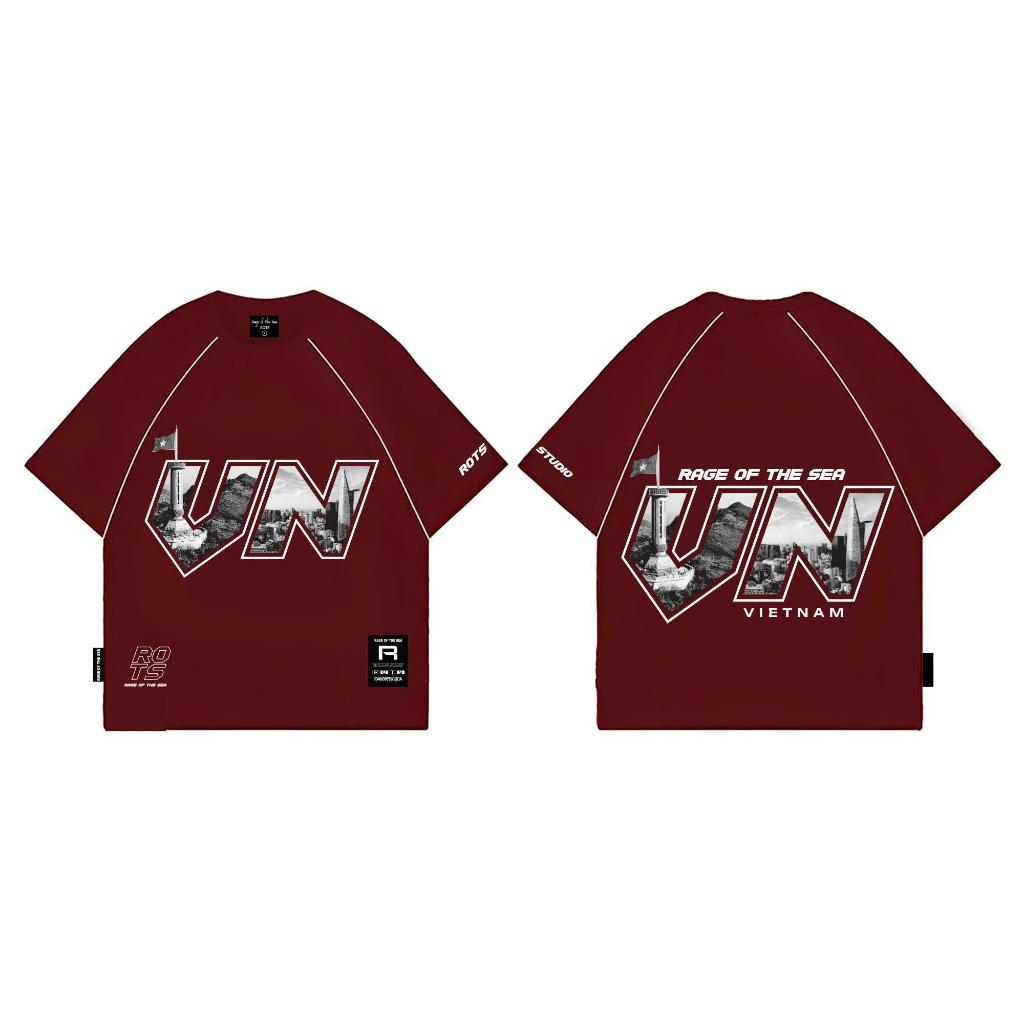 (TẶNG HỘP)ÁO THUN UNISEX FORM ÂU 100%COTTON 250GSM RAGE OF THE SEA(ROTS STUDIO)-"LOVE MY COUNTRY" | BigBuy360 - bigbuy360.vn