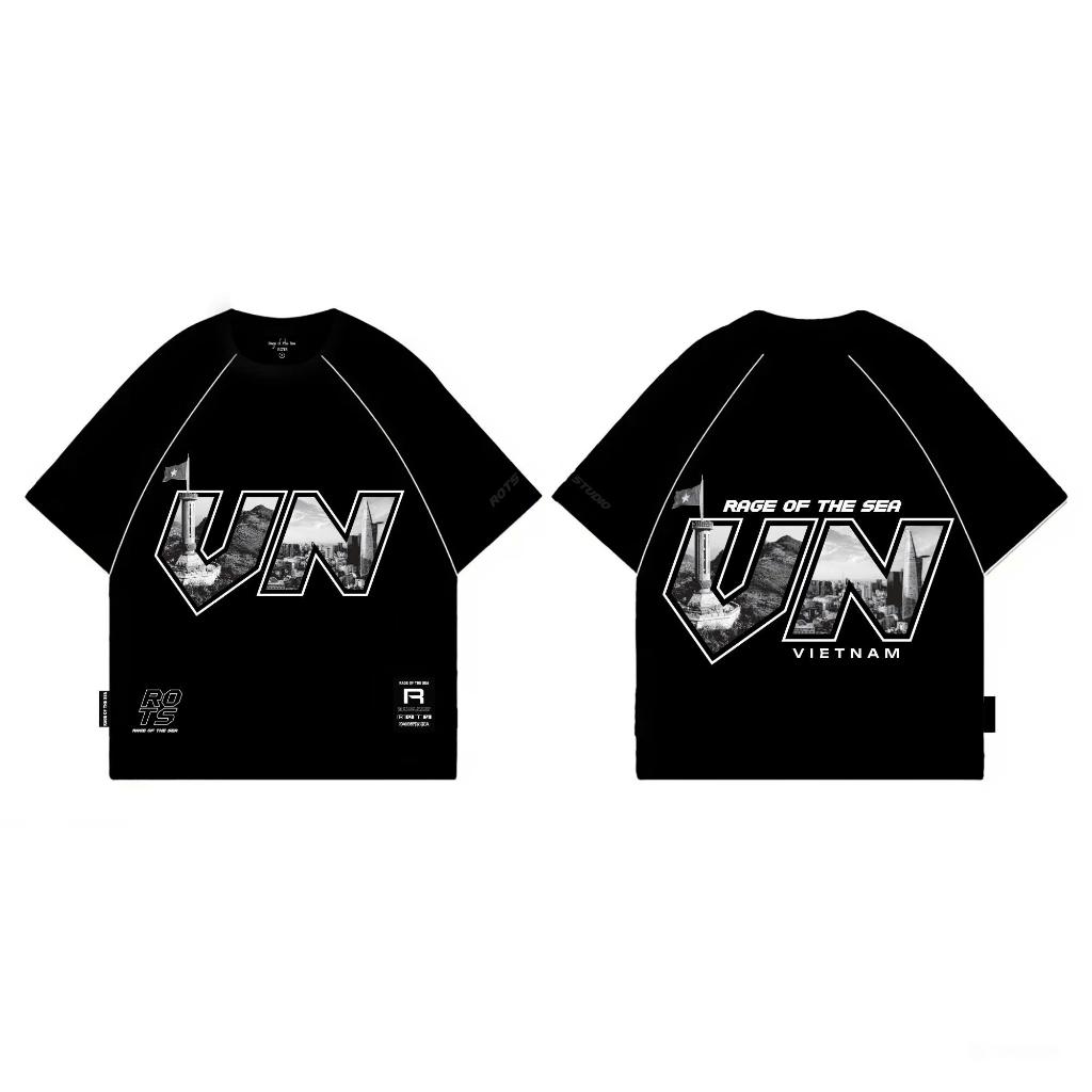 (TẶNG HỘP)ÁO THUN UNISEX FORM ÂU 100%COTTON 250GSM RAGE OF THE SEA(ROTS STUDIO)-"LOVE MY COUNTRY" | BigBuy360 - bigbuy360.vn