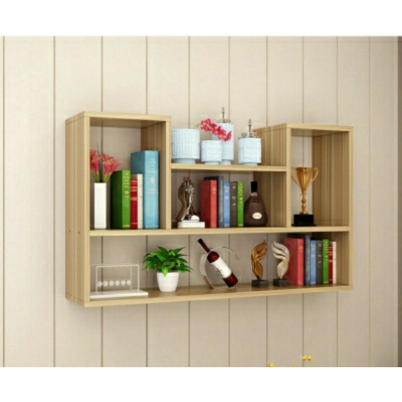 Kệ sách treo tường chữ U nhiều màu sắc,giá sách trang trí decor tường chữ U bằng gỗ công nghiệp mdf nhập khẩu 15