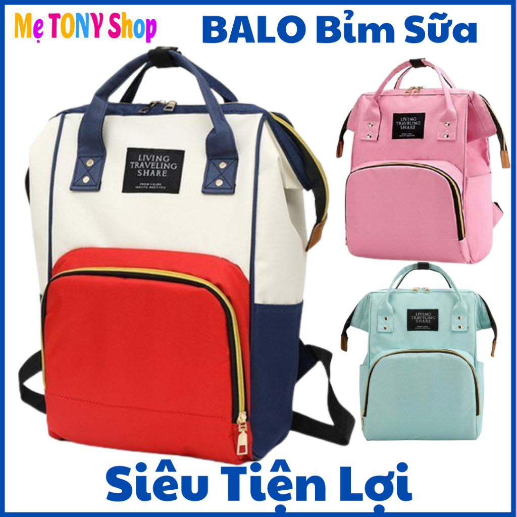 [Nhiều Ngăn Tiện Lợi] BALO BỈM SỮA DÀNH CHO MẸ VÀ BÉ (Đa Năng)