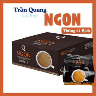 Sỉ 1 Thùng Cà Phê Trần Quang NGON - Thùng 21 Bịch