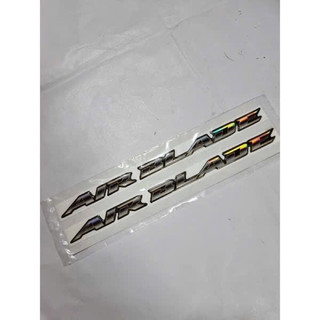 Tem dán chữ nổi sườn sau xe AB Air blade đời 2007->2010 (nhựa ABS dẻo zin chính hãng HonDa theo xe )