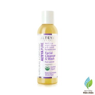  Sữa Rửa Mặt Hoa Oải Hương Hữu Cơ Alteya Organics Facial Cleanser & Wash Pure Lavender 150ml 