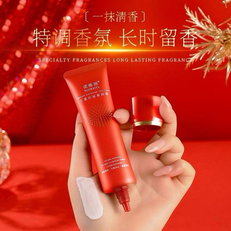 Kem Che Khuyết Điểm Chống Nhăn Nouweiya Dưỡng Ẩm, Che Khuyết Điểm, Nâng Toner, Làm Sáng, Trang Điểm