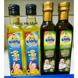 Dầu ăn dinh dưỡng  cho bé Kiddy Olive/Cá hồi 250ml-Dành Cho Trẻ Từ 6 Tháng Tuổi