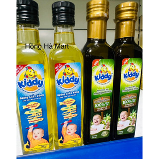  Dầu ăn dinh dưỡng  cho bé Kiddy Olive Cá hồi 250ml Dành Cho Trẻ Từ 6 Tháng Tuổi 