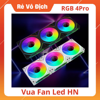Fan led RGB vô cực 4PRO cắm hub Coolmoon - Quạt tản nhiệt cực đẹp giá rẻ hot nhất hiện nay