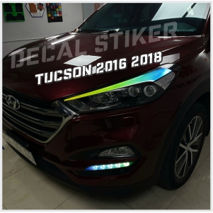 Tem dán đèn tucson, Tem dán đèn xe tucson, decal dán đổi mầu xe tucson 2016-2020-2022-2024