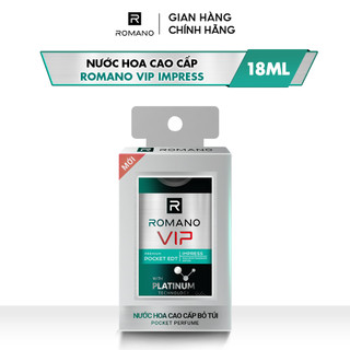 Nước hoa bỏ túi cao cấp Romano VIP Passion / Vision / Impress 18ml