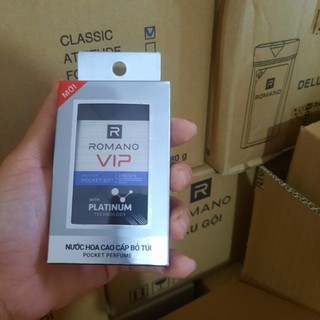 Nước hoa bỏ túi cao cấp Romano VIP Passion / Vision / Impress 18ml