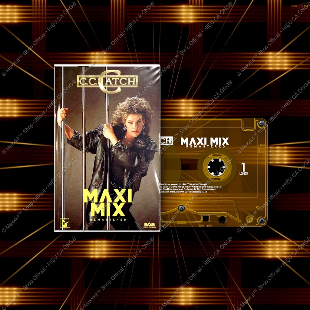 Băng cassette C.C.Catch - The Maxi Mix (Remastered) - EAS Records