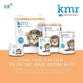 Sữa KMR bột hũ chiết 100g và lon nước pha sẵn cho mèo bầu mèo con - Halopetshop