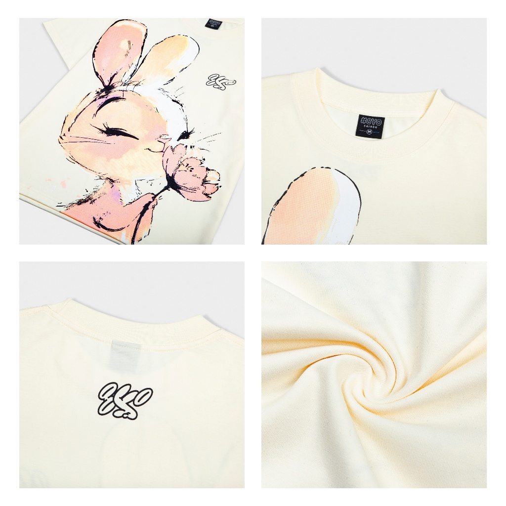 Áo Thun 8YO RABBIT Tee Cotton Mềm Mịn Mát - Áo Phông Local Brand Unisex Nam Nữ Form Rộng | BigBuy360 - bigbuy360.vn