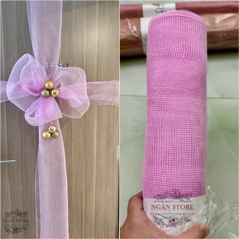 Lưới gói hoa size lớn cuộn 9 mét