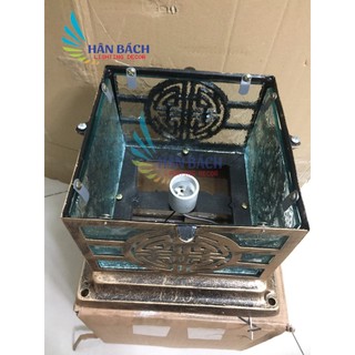 ĐÈN TRỤ CỔNG NHÔM ĐÚC D300