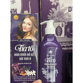 Dầu Gội Đầu - Dầu Xả Tía Tô Nano Bạc - Hoa Bưởi Bồ Kết Sả Chanh - Cải thiện tình trạng xơ rối, Giúp phục hồi tóc hư tổn