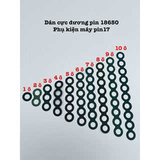 Miếng dán cực dương cell pin 18650