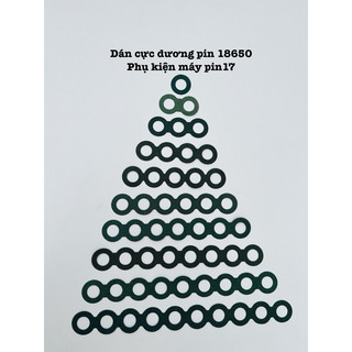 Miếng dán cực dương cell pin 18650