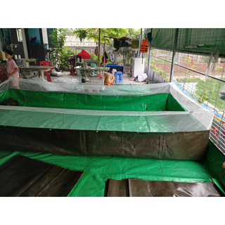 Bể bạt lưới nuôi ốc ếch cá lươn có chống nhảy ( tặng van xả nước )