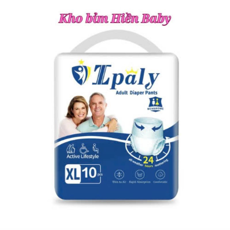 COMBO 50/100 miếng bỉm quần người già EPOLY/IPALY giá tốt tiện lợi