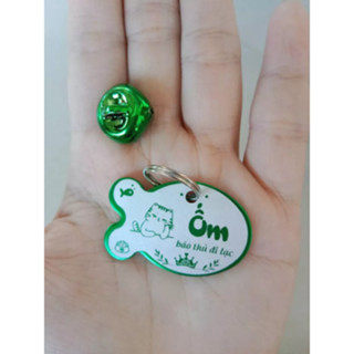 Thẻ tên, bảng tên cho thú cưng ( tặng kèm chuông )