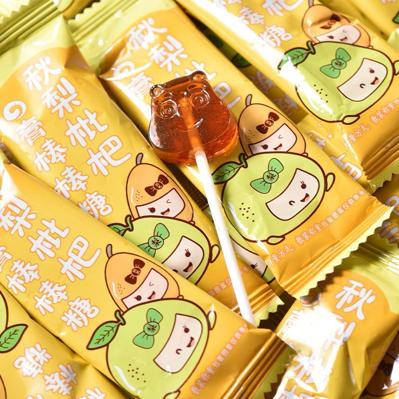 Kẹo mút lê bách thảo. Túi 50chiếc kẹo