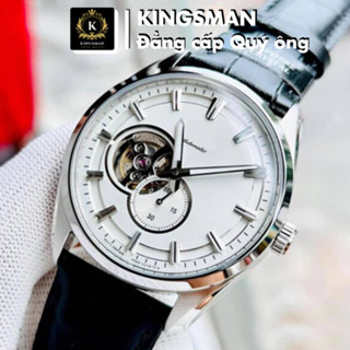 Đồng Hồ Cơ Nam ORT F6S Chính Hãng, Dây Da Cao Cấp, Chống Nước, Mặt Tròn Size 40mm, Quà Tặng Sang Trọng