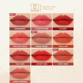 (BILL HÀN) Son Kem Lì 3CE Soft Lip Lacquer 6g