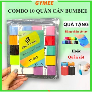 Combo 5, 10 Quấn Cán Vợt Bumbee AS007, 5 Cuốn Cán Vợt Cầu Lông,Tennis,PickleBall chính hãng chất lượng tốt chống mồ hôi