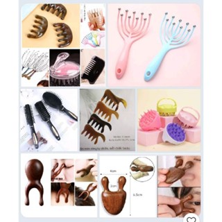 Bộ lược thông kinh lạc massage dùng trong gội dưỡng sinh hay salons tóc