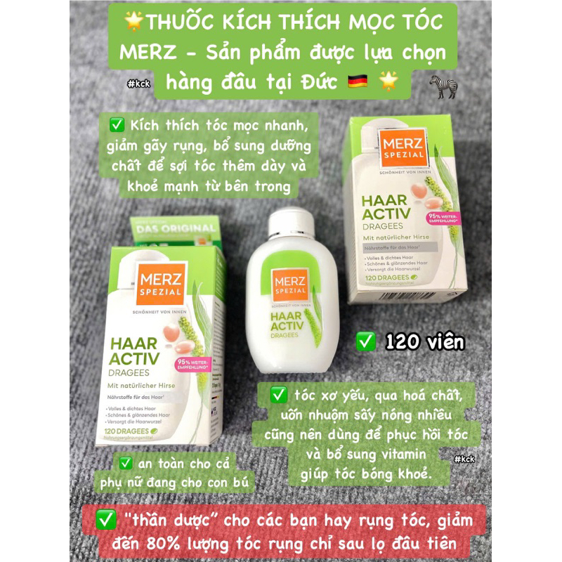 Viên dưỡng mọc tóc của đức