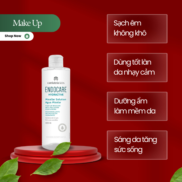 [INBOX TRƯỚC KHI ĐẶT HÀNG] TẨY TRANG ENDOCARE