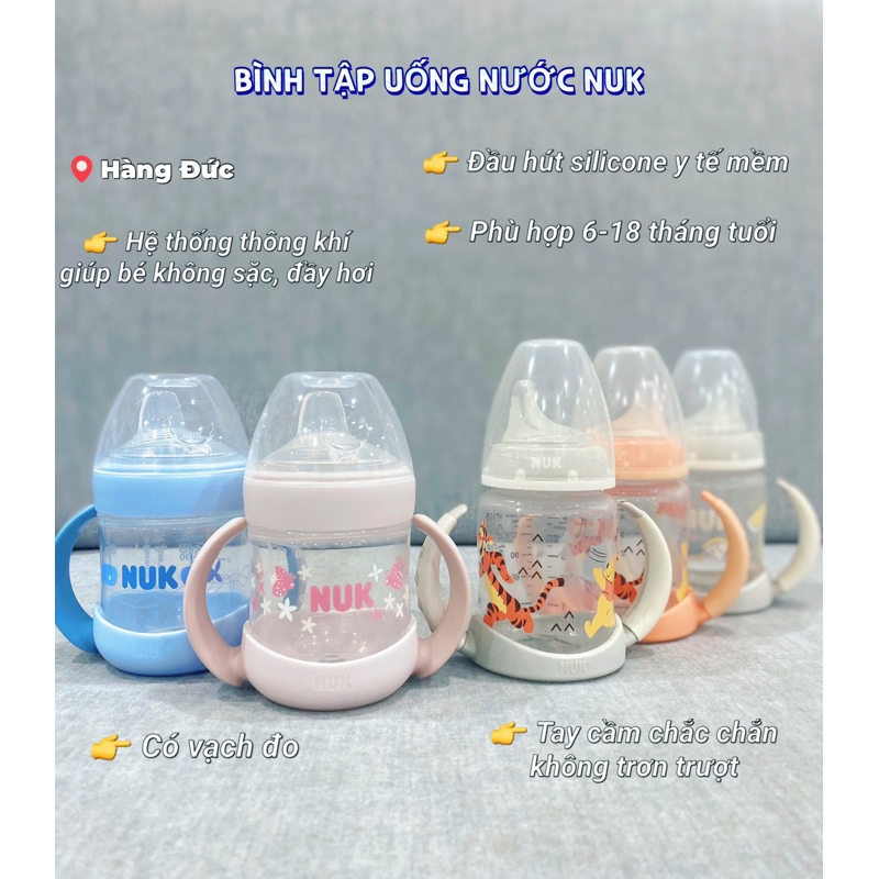 BÌNH TẬP UỐNG NUK 150ML