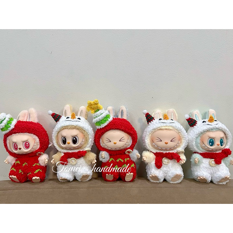 Outfit Noel cho Labubu - Quần áo Noel cho Labubu v1,v2