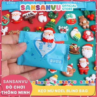  Kẹo charm Noel túi mù kẹo charm túi mù phiên bản Noel quà tặng học sinh 
