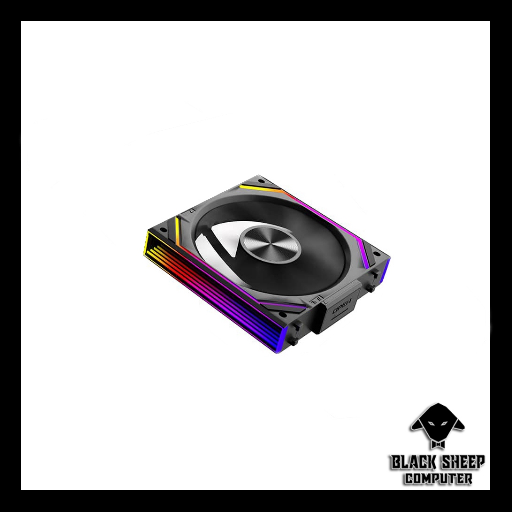 Quạt Fan LEOPARD V2RS BLACK - SYNC MAIN 3PIN 5V TẶNG KÈM CABLE ( Không gắn nguồn hoặc cần Hub 3Pin 5