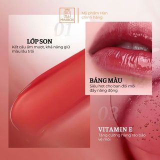(BILL HÀN) Son Bóng 3CE Glaze Lip Tint 5g