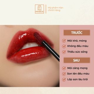 (BILL HÀN) Son Bóng 3CE Glaze Lip Tint 5g