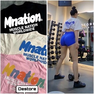 [MNATION] áo gym oversize form rộng thoải mái chất vải Local Brand đẹp