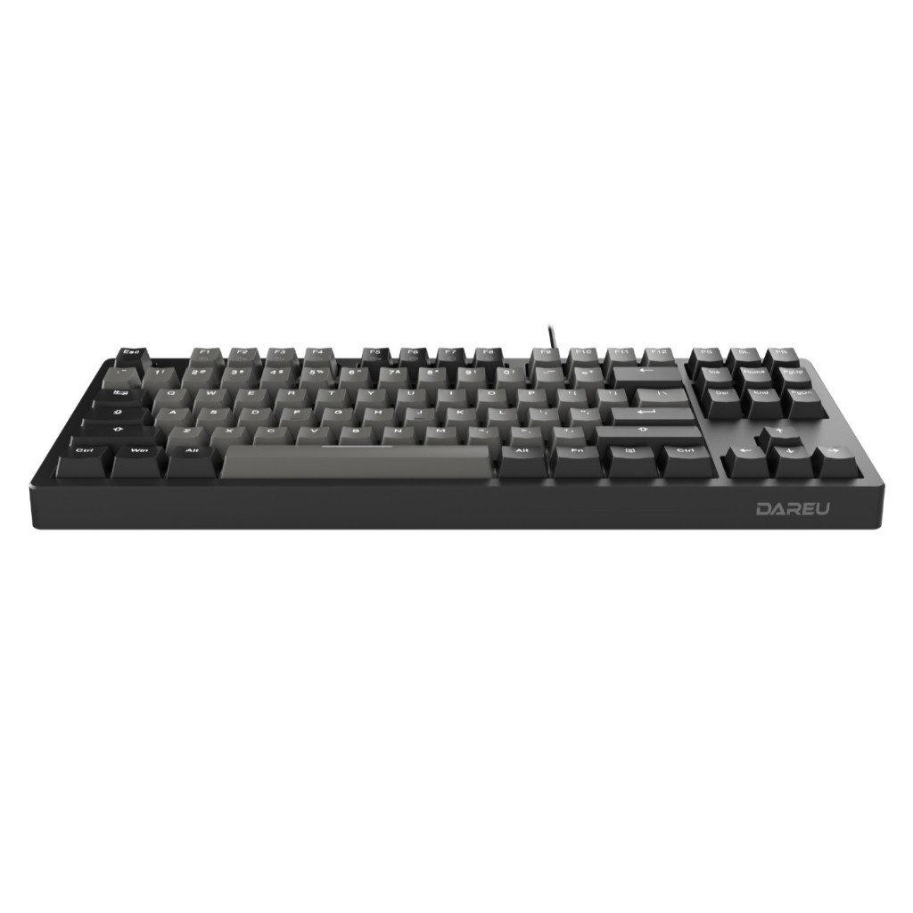 Bàn phím cơ DAREU EK87 V2 White Black (2 sides RGB strip, Multi-Led, PBT Double Shot OEM profile) | BigBuy360 - bigbuy360.vn