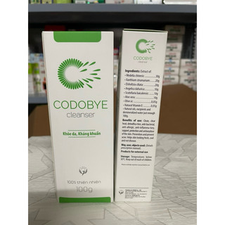 CODOBYE CLEANSER - Sữa rửa mặt ngừa mụn 100g