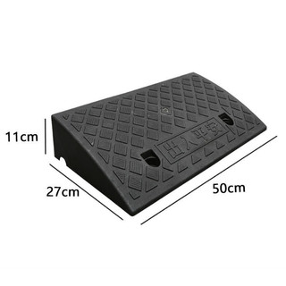 50x27x11cm Dốc bục lên xuống, bậc cầu dắt xe ô tô, xe máy xe đạp, cầu dắt xe, bục lên xuống xe, có lỗ chờ bắt ốc cố định