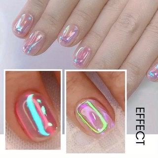 Set 10 cuộn foil giấy bóng kính aurora trang trí móng tay-ĐỒ NAIL VIỆT