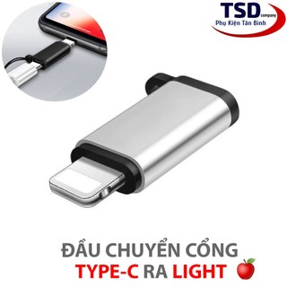 Đầu Chuyển Đổi Cổng Type C Ra Light ( type-c to light )