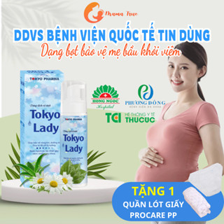 Dung dịch vệ sinh cho bà bầu, phụ nữ có thai Tokyo Lady - An toàn, giúp kháng khuẩn, ngừa viêm nhiễm